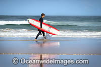 Surfer. Emerald Beach, New South Wales, Australia.