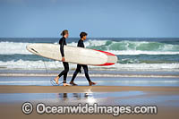 Surfer. Emerald Beach, New South Wales, Australia.