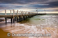 Safety Beach Jetty. Port Phillip Bay, Mornington Peninsula, Victoria, Australia.