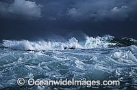 Stormy ocean seascape and sky. Indo-Pacific.