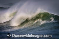 Crashing wave. Coffs Harbour, New South Wales, Australia.