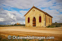Historic Methodist Church, built in 1885, is situated in the outback town of Silverton, near Broken Hill, New South Wales, Australia.