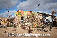 John Dynon Art Gallery, situated in the outback town of Silverton, near Broken Hill, New South Wales, Australia