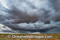 Desert Storm. Photo taken in the outback near Broken Hill, New South Wales, Australia.