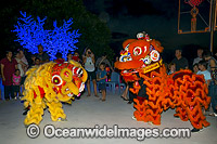 Lion Dance Moon festival on Christmas Island, Indian Ocean, Australia. Photo was taken in September, 2013.