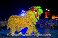 Lion Dance Moon festival on Christmas Island, Indian Ocean, Australia. Photo was taken in September, 2013.