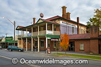 Riverina Hotel, situated in Holbrook, New South Wales, Australia.