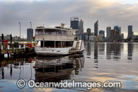Paddle Steamer PS Decoy, on the Swan River, South Perth, Western Australia.