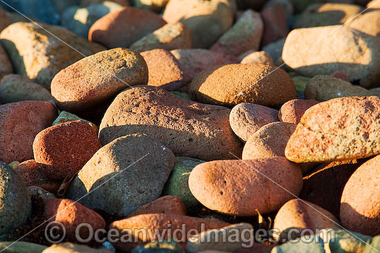 Beach Scene - beach rock exposed during low tide. Hayman Island, Whitsunday Islands, Queensland, Australia Photo - Gary Bell