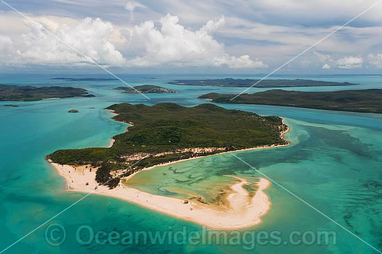 Aerial Torres Strait Islands photo