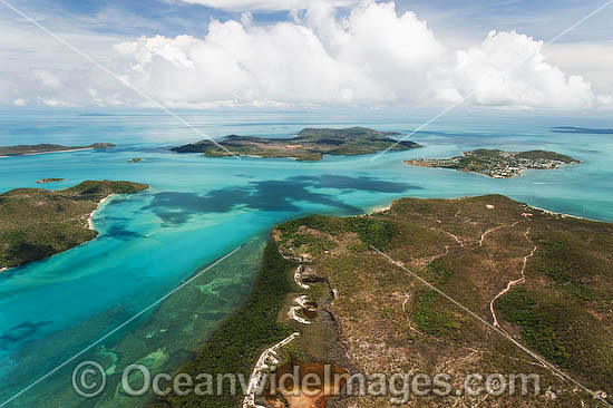Aerial Torres Strait Islands photo