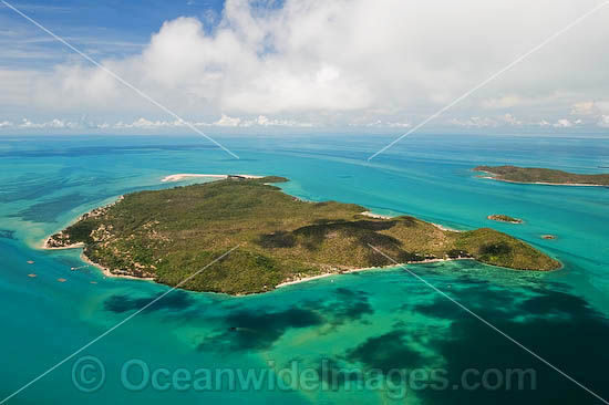Aerial Friday Island photo