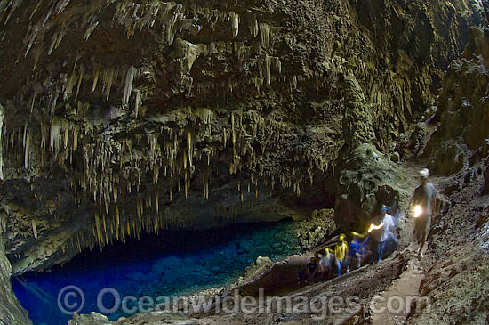 Grotto of the Blue Lake Brazil photo