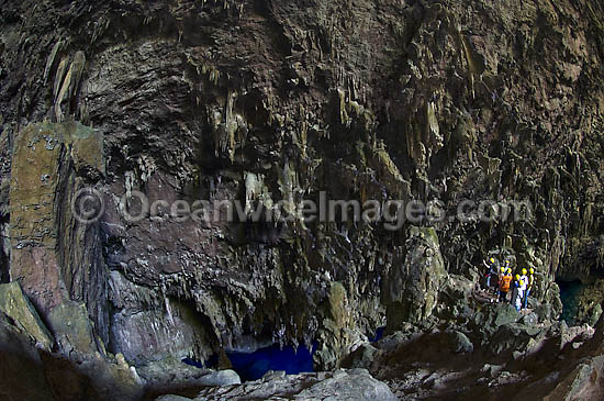 Grotto of the Blue Lake Brazil photo