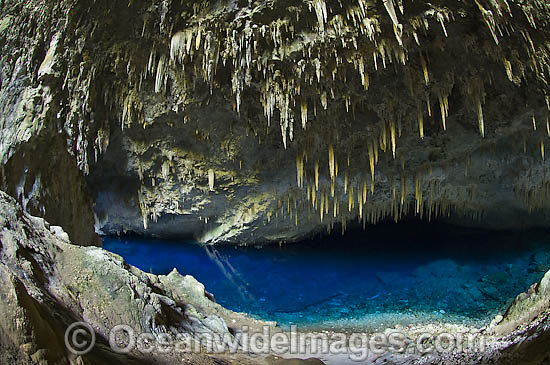 Grotto of the Blue Lake Brazil photo