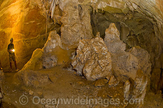 Limestone cave Brazil photo