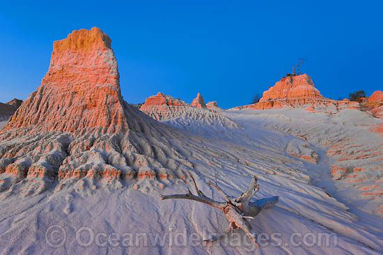 Sand dunes Mungo National Park photo