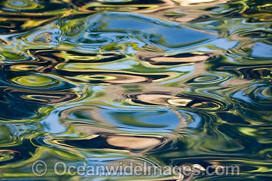 Ocean surface reflection photo