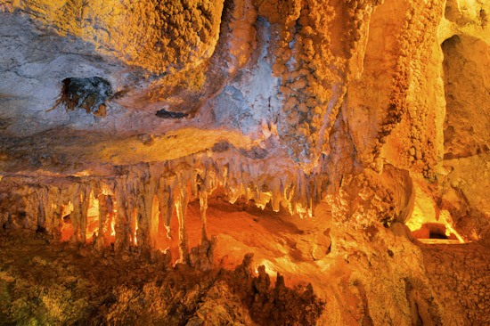 Capricorn Caves stalagtites photo