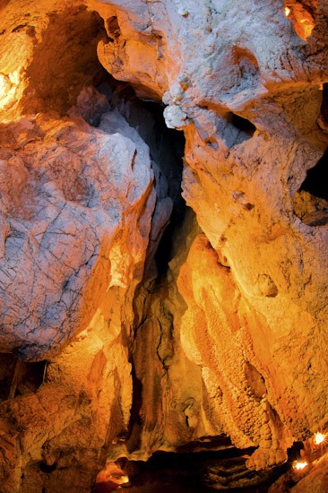 Capricorn Caves, showing a section of an eroded limestone cavern. Situated near Rockhampton, Queensland, Australia Photo - Gary Bell