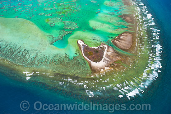 One Tree Island reef lagoon photo One Tree Island reef lagoon photo