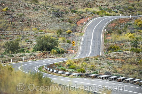 Outback Australian Road photo
