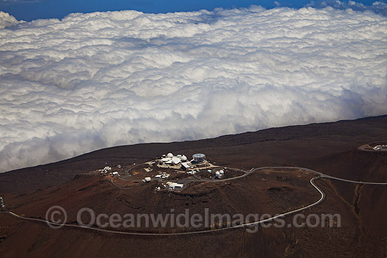 Hawaii Volcano aerial view photo