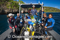 Scuba Divers Christmas Island Photo - Gary Bell