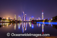 Surfers Paradise at twilight Photo - Gary Bell
