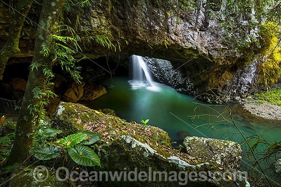 Natural Bridge Waterfall photo