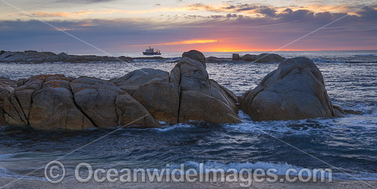 Bicheno granite coast photo