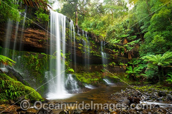 Russell Falls Tasmania photo