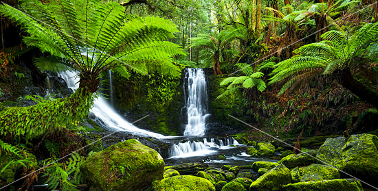 Horseshoe Falls Tasmania photo Horseshoe Falls Tasmania photo