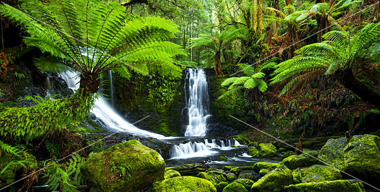 Horseshoe Falls Tasmania photo