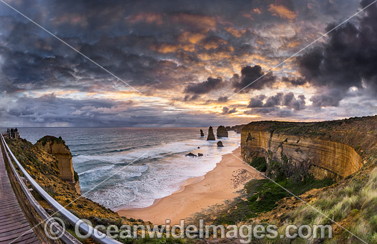 Storm over Twelve Apostles photo