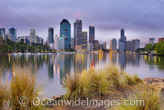 Brisbane City cloaked in cloud just prior to the morning sunrise. Brisbane, Queensland, Australia. Photo - Gary Bell Brisbane City cloaked in cloud just prior to the morning sunrise. Brisbane, Queensland, Australia. Photo - Gary Bell
