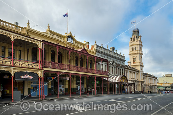 Colonist building Ballarat photo