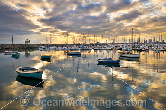 St Kilda Harbour Melbourne photo St Kilda Harbour Melbourne photo