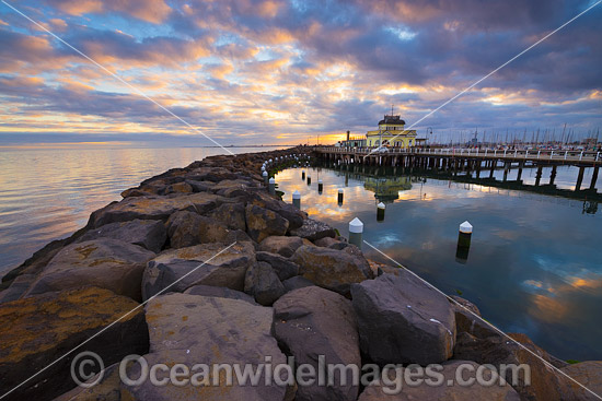 St Kilda Pier Melbourne photo St Kilda Pier Melbourne photo
