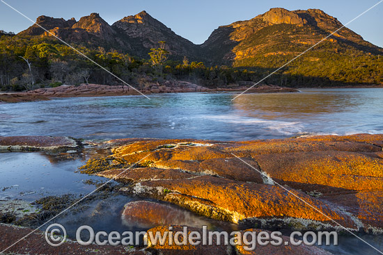 Sunrise over Honeymoon Bay, Freycinet National Park, Tasmania, Australia. Photo - Gary Bell Sunrise over Honeymoon Bay, Freycinet National Park, Tasmania, Australia. Photo - Gary Bell