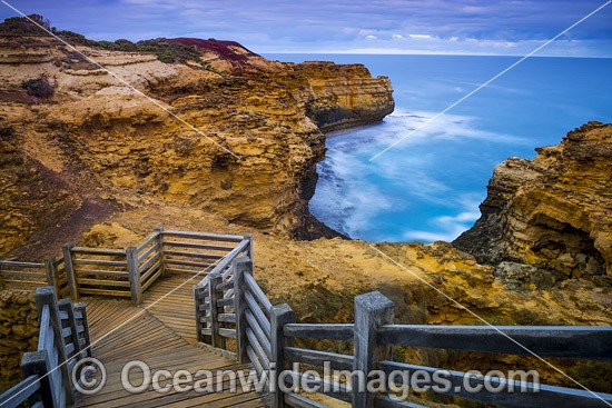 Steps to The Grotto. Port Campbell Coastal National Park, Victoria, Australia. Photo - Gary Bell