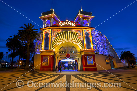 Luna Park Melbourne photo Luna Park Melbourne photo