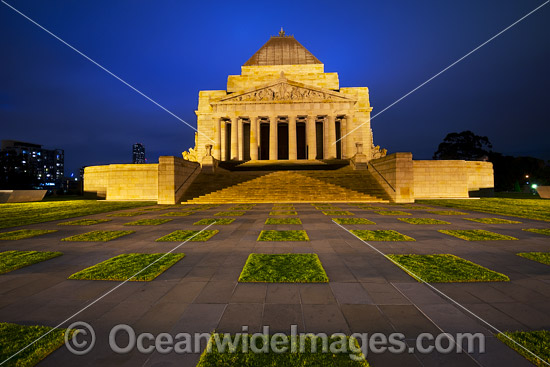 Shrine of Remembrance photo Shrine of Remembrance photo