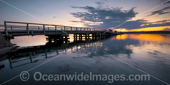 Wallaga Lake and Bridge photo Wallaga Lake and Bridge photo