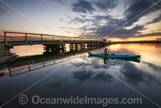 Wallaga Lake and Bridge photo Wallaga Lake and Bridge photo