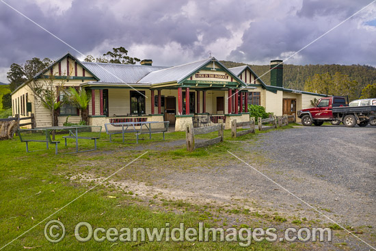 Pub In The Paddock, situated in Pyengana, Tasmania, Australia. Photo - Gary Bell