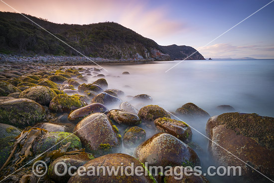 Sunrise at Bluestone Bay, Freycinet National Park, Tasmania, Australia. Photo - Gary Bell Sunrise at Bluestone Bay, Freycinet National Park, Tasmania, Australia. Photo - Gary Bell
