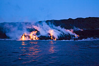 Volcano Lava flow Photo - David Fleetham