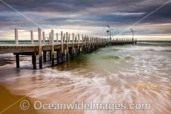 Safety Beach Jetty. Port Phillip Bay, Mornington Peninsula, Victoria, Australia. Photo - Gary Bell
