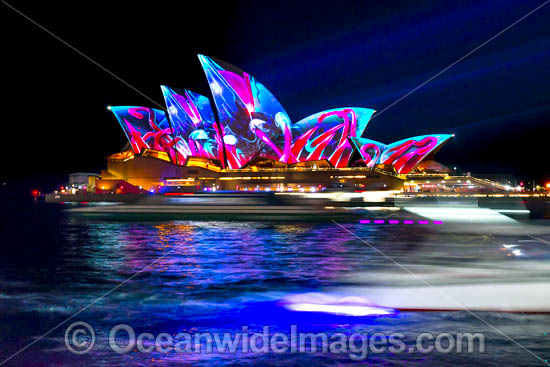 Vivid Sydney Opera House photo Vivid Sydney Opera House photo
